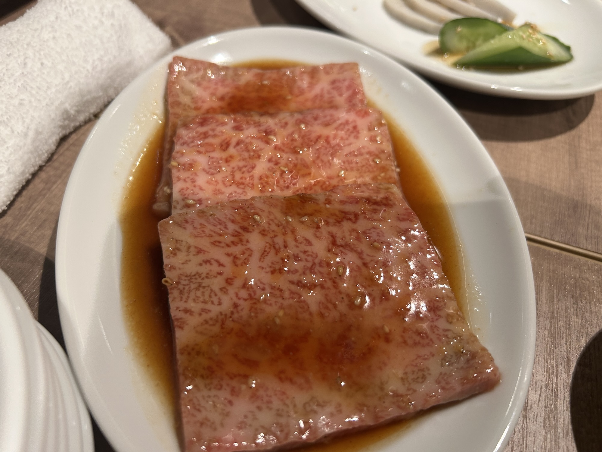 都立大学 炭火焼肉かんちゃん。 ロース