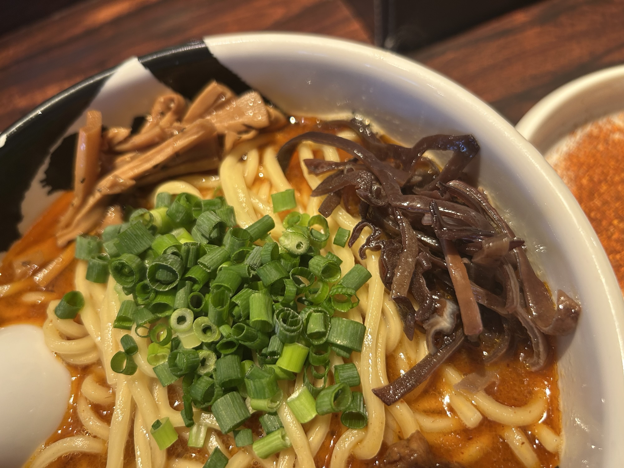 御徒町 麺屋武蔵 武骨 御徒町店 赤ら〜麺