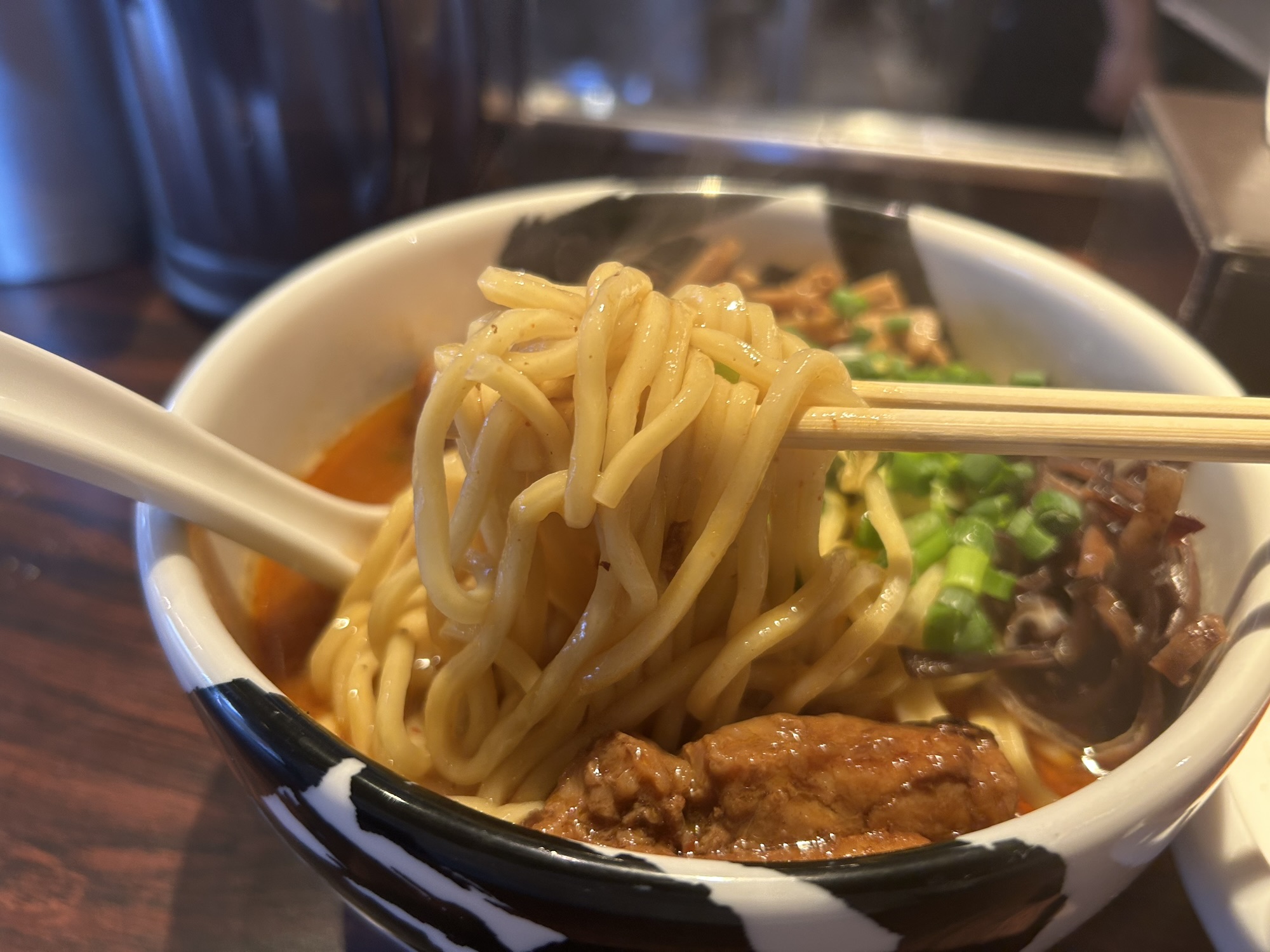 御徒町 麺屋武蔵 武骨 御徒町店 赤ら〜麺