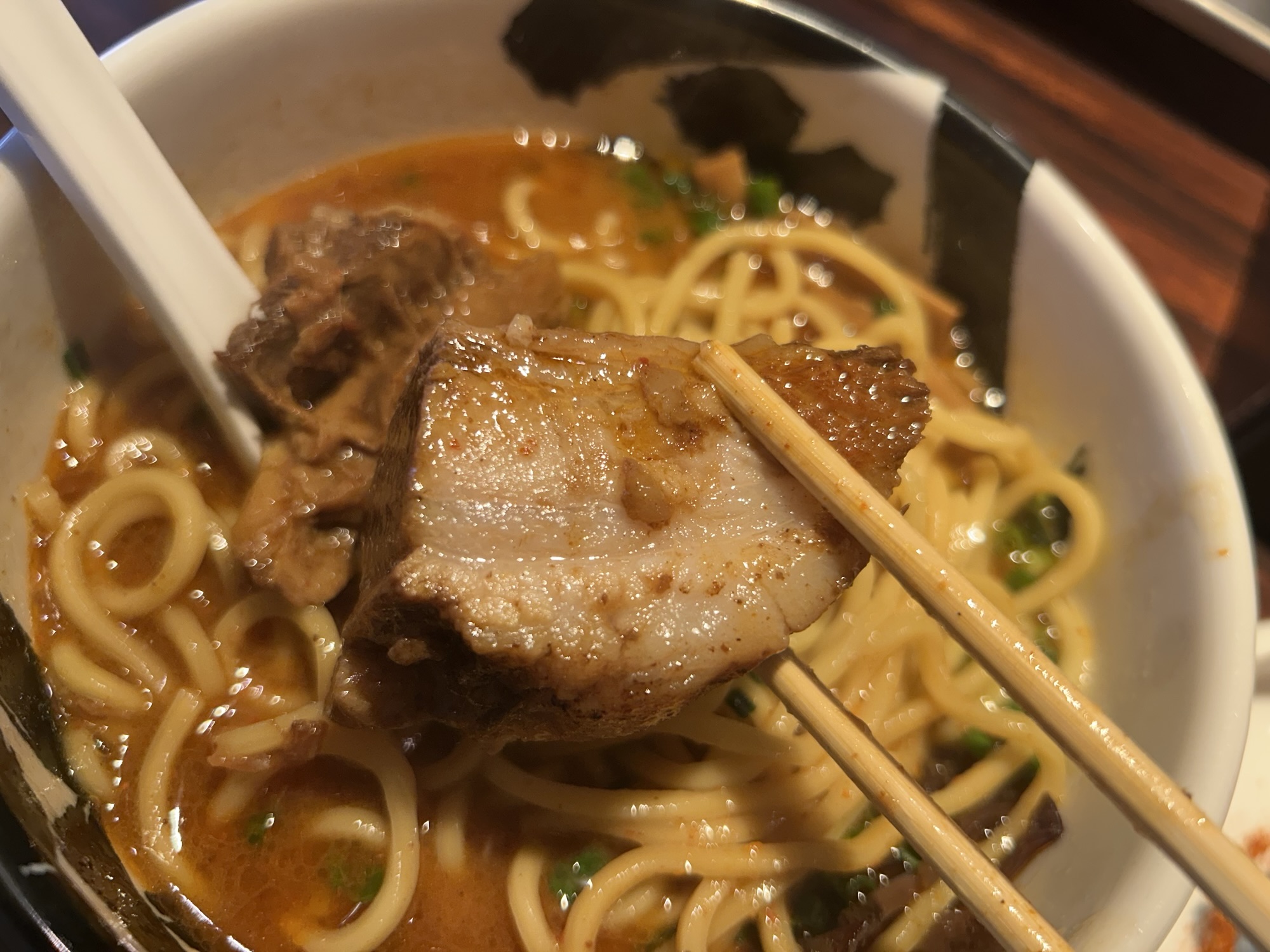 御徒町 麺屋武蔵 武骨 御徒町店 赤ら〜麺