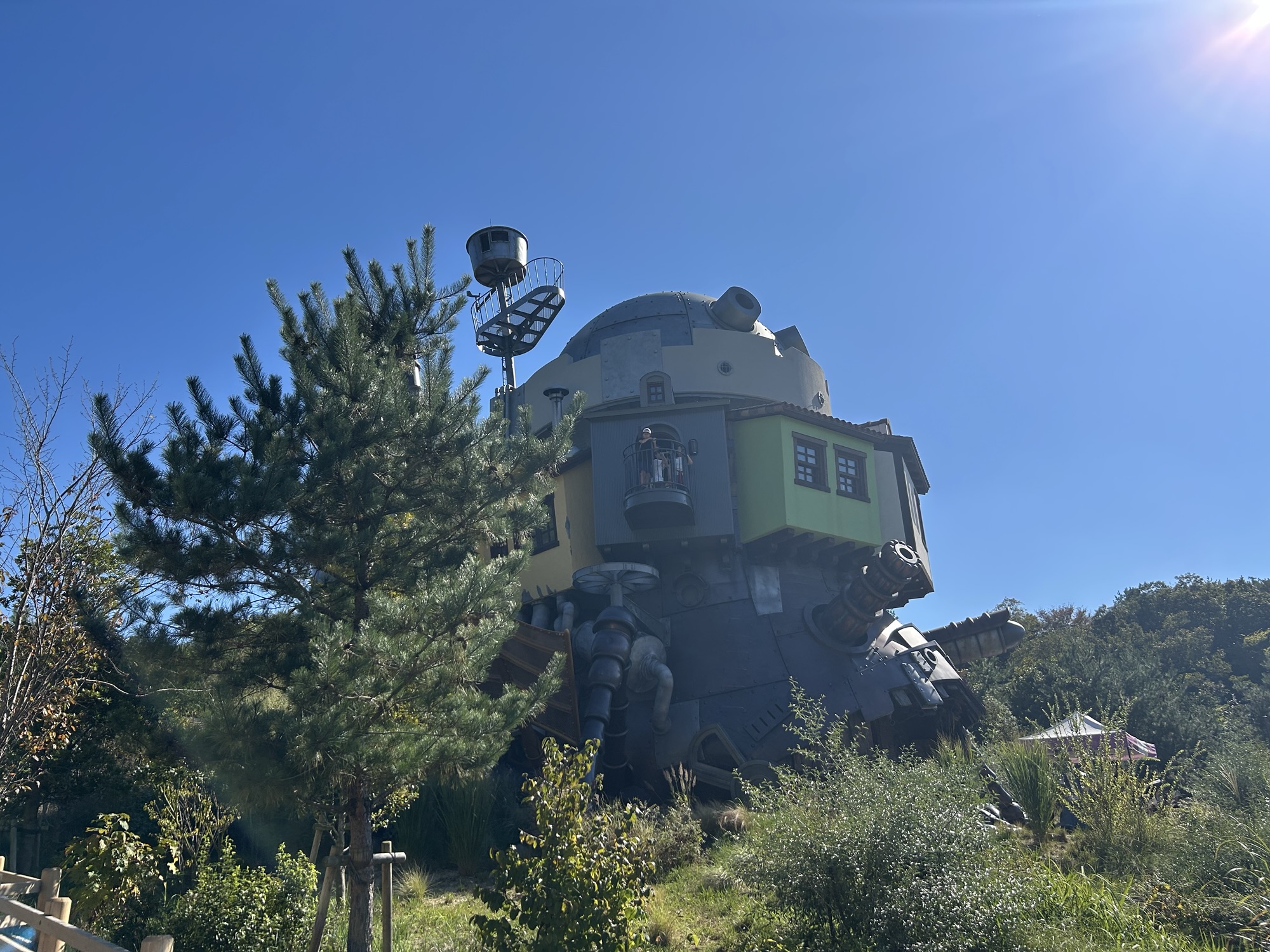 ハウルの動く城の城