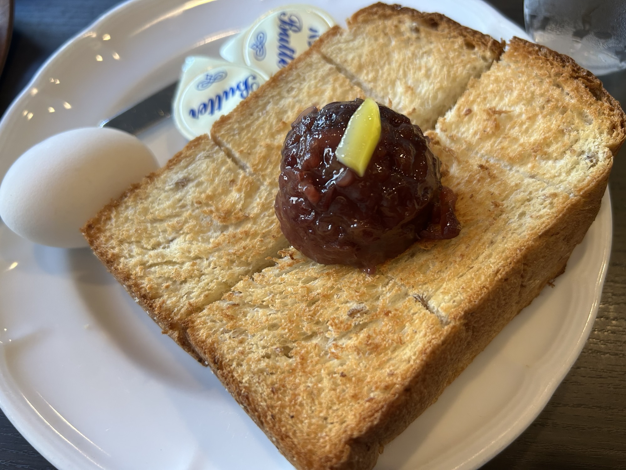 名古屋 加藤珈琲店 栄店 小倉トースト