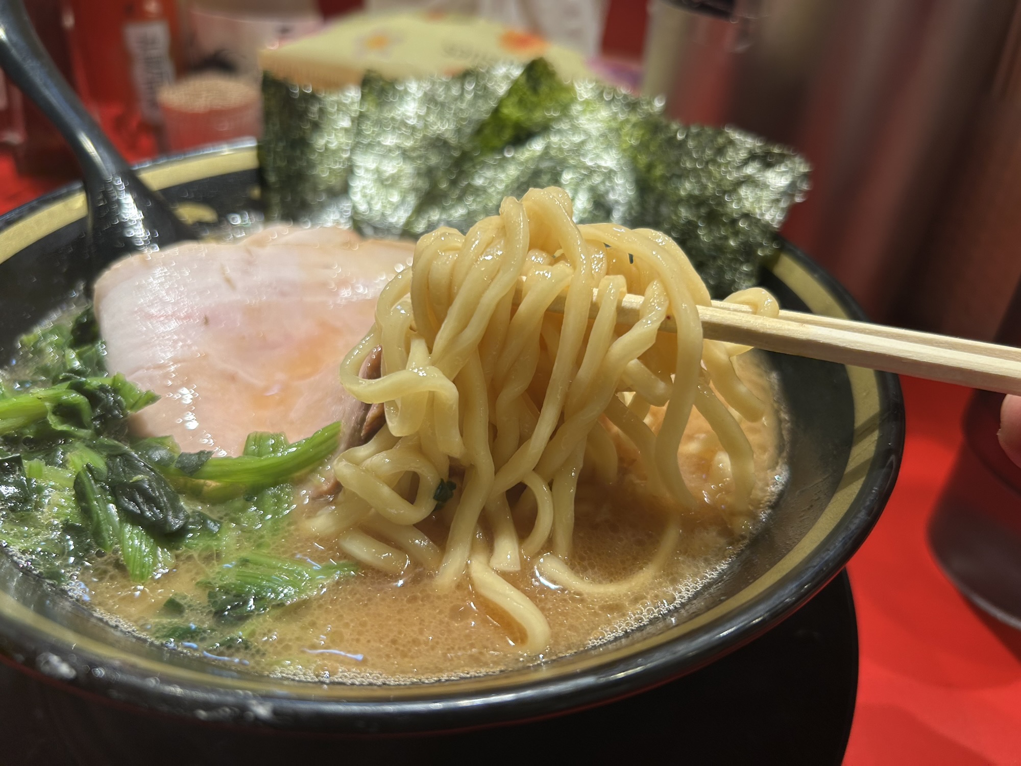 新橋 家系ラーメン 王道乃印 ラーメン