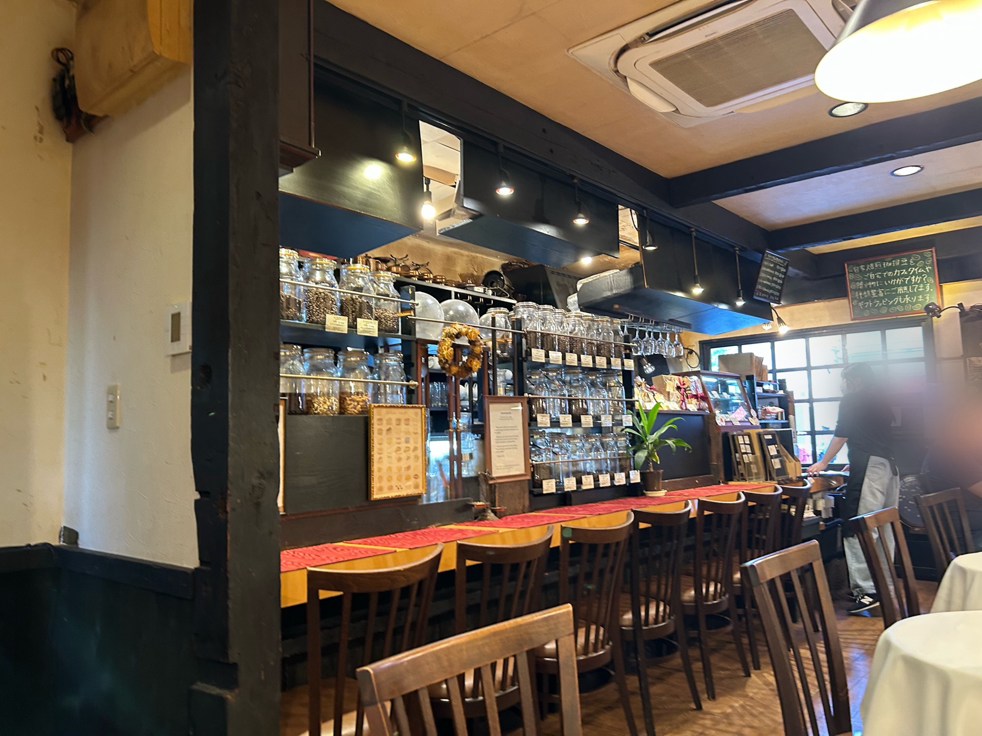 立川 一六珈琲店 店内