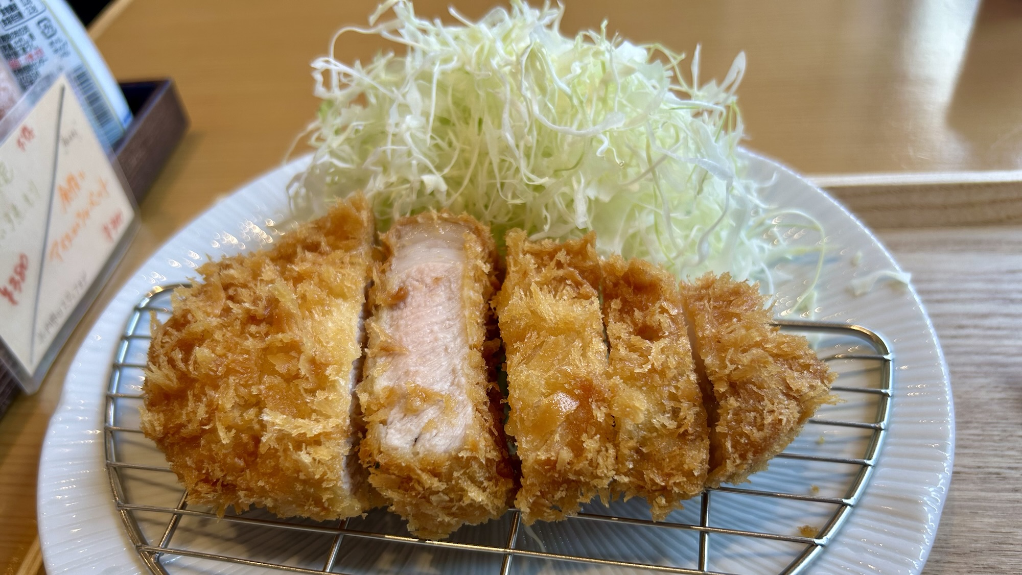 登戸 低温熟成とんかつ樹 ロースかつ定食