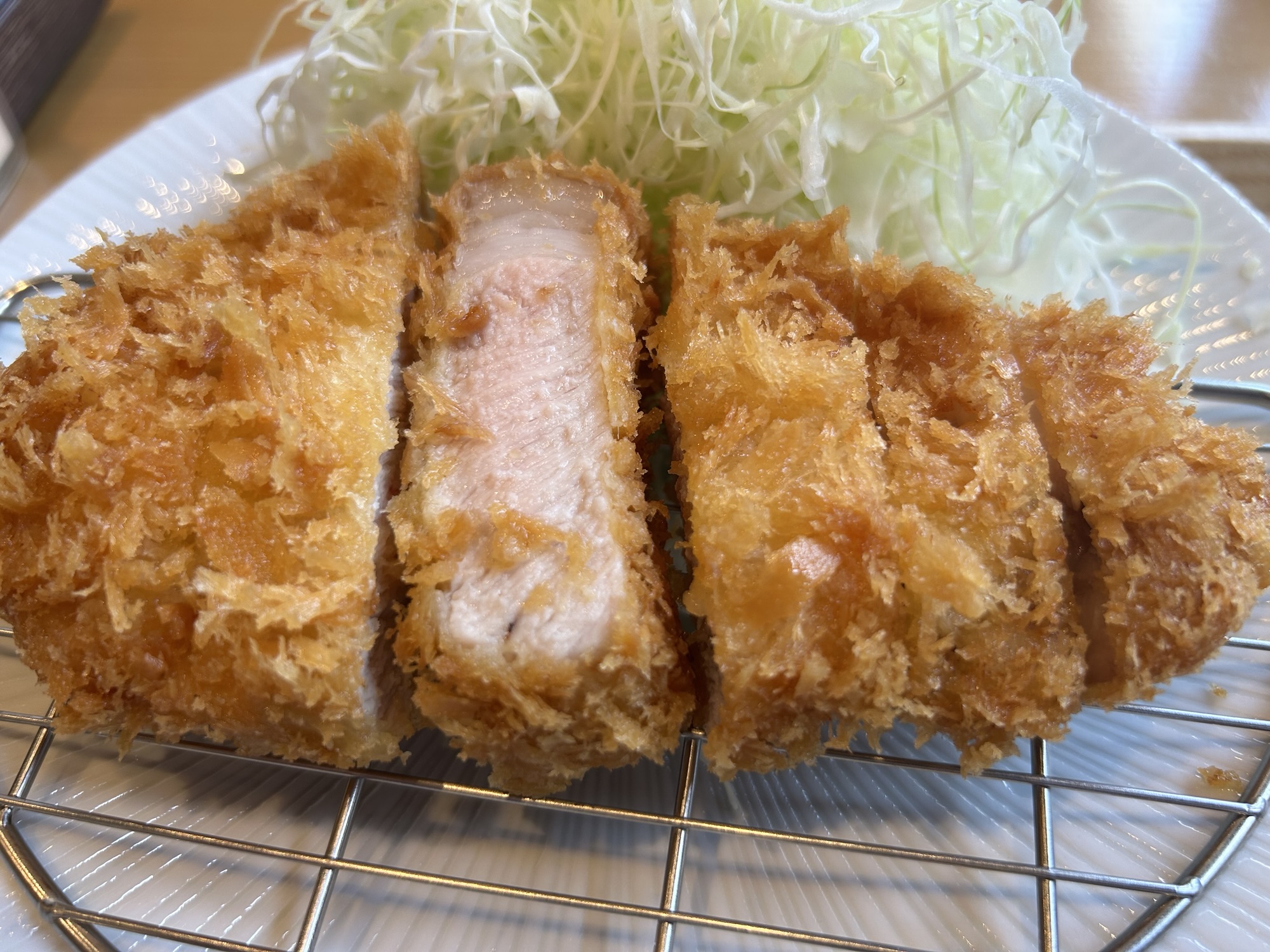 登戸 低温熟成とんかつ樹 ロースかつ定食