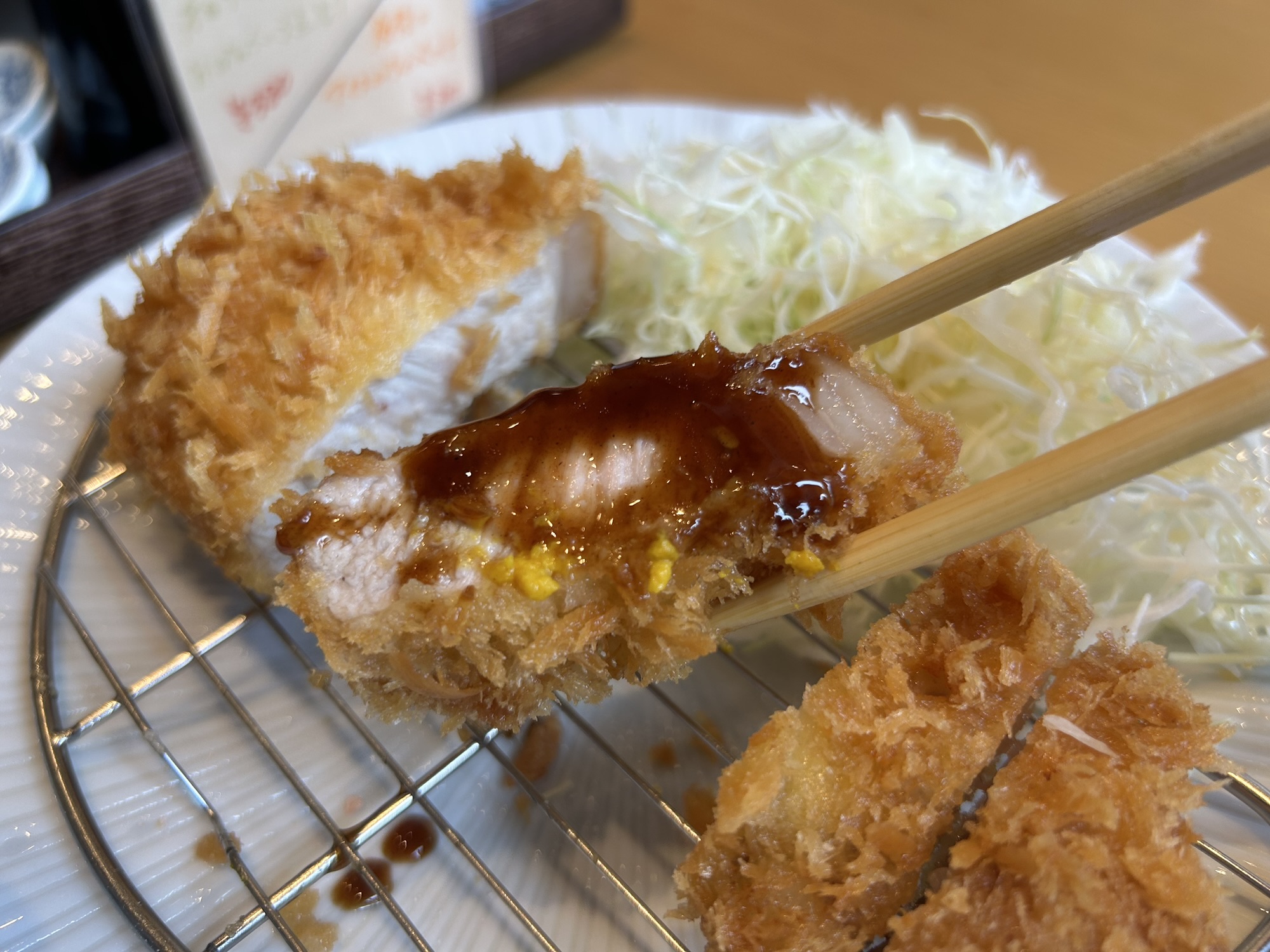 登戸 低温熟成とんかつ樹 ロースかつ定食